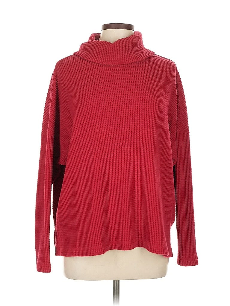 Pre-owned Old Navy Turtleneck Sweater In Red