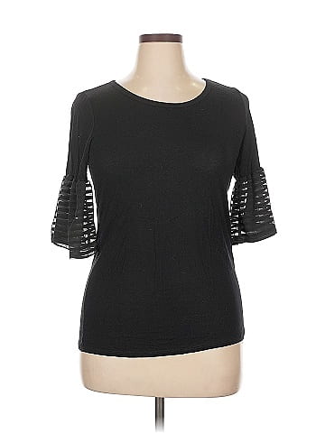 Vocal 3/4 Sleeve Top (view 1)