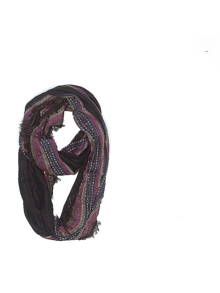 Pre-owned Collection Eighteen Scarf In Burgundy