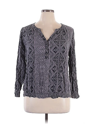 Como Vintage 3/4 Sleeve Blouse (view 1)
