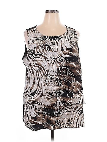 DG^2 by Diane Gilman Sleeveless Blouse (view 1)