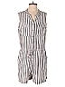 Kelly Renee Stripes Gray Romper Size XL - photo 1