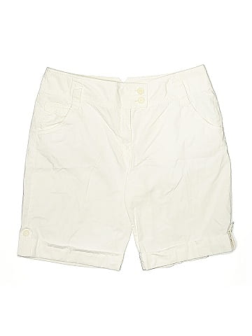 Ann Taylor LOFT Khaki Shorts (view 1)