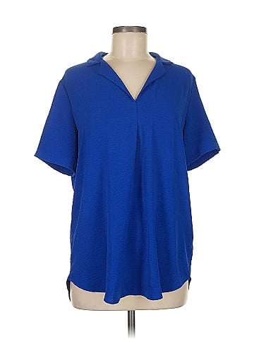 Hilary Radley Short Sleeve Blouse (view 1)