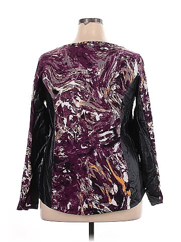 Ashley Stewart Long Sleeve Blouse (view 2)
