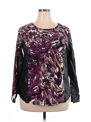Ashley Stewart Long Sleeve Blouse (view 1)