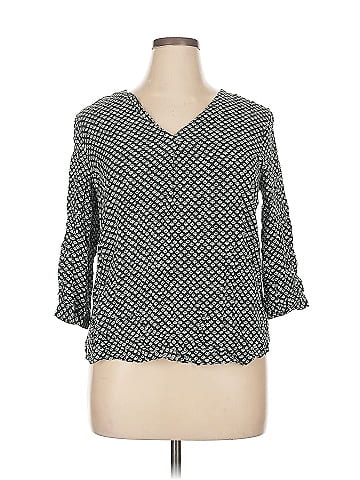 Gap Outlet 3/4 Sleeve Blouse (view 1)