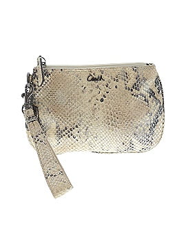 Coach Leather Wristlet