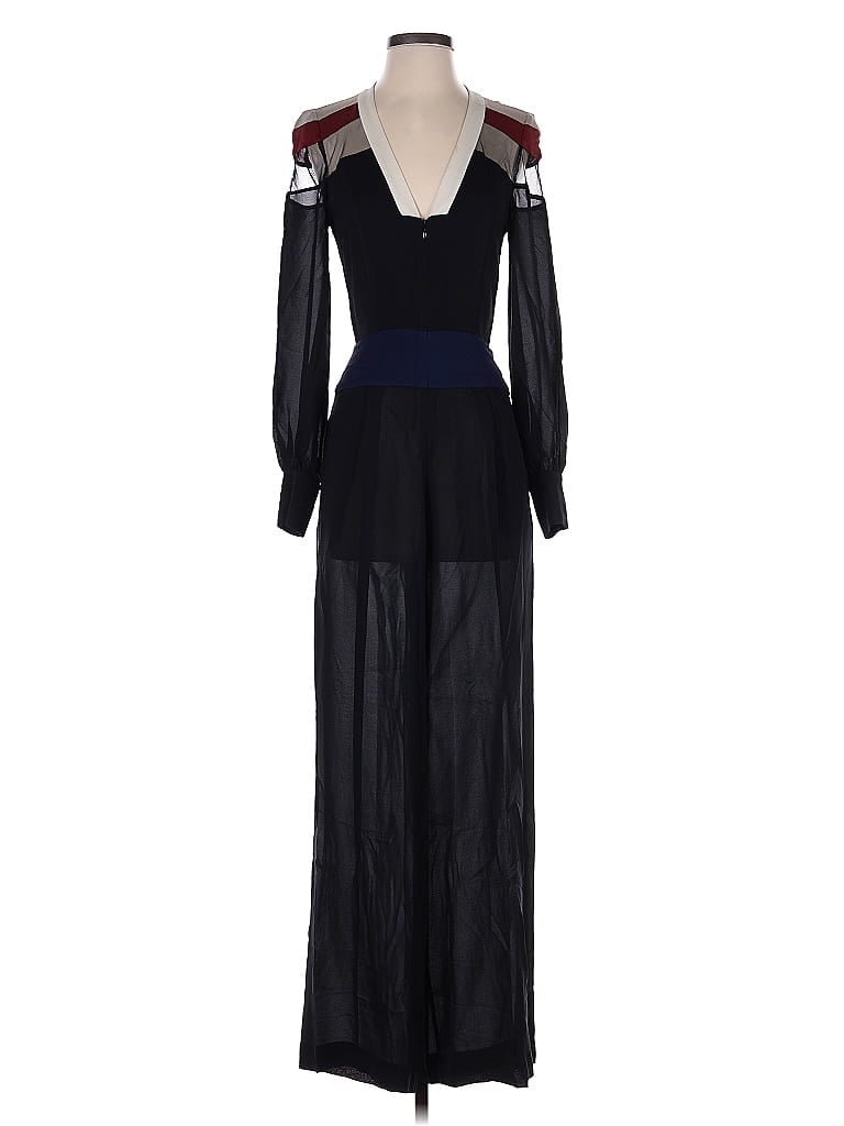 Pre-owned Bcbgmaxazria Runway Jumpsuit In Black