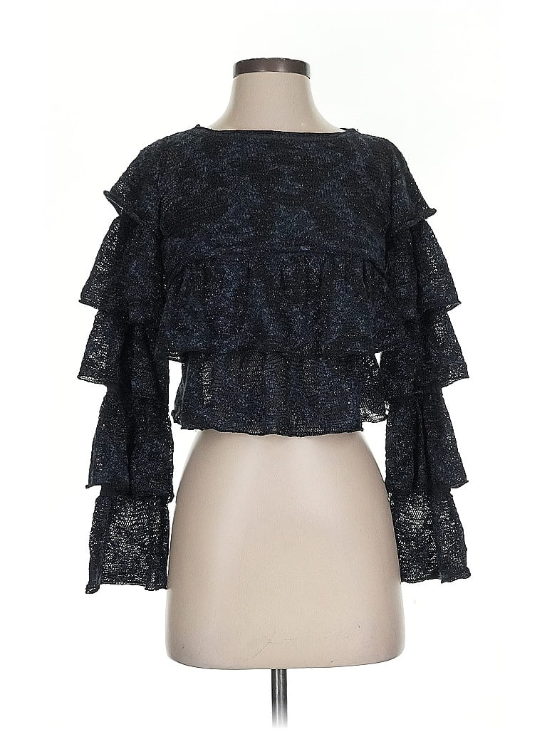 Cecilia Prado Black 3/4 Sleeve Blouse Size S - photo 1