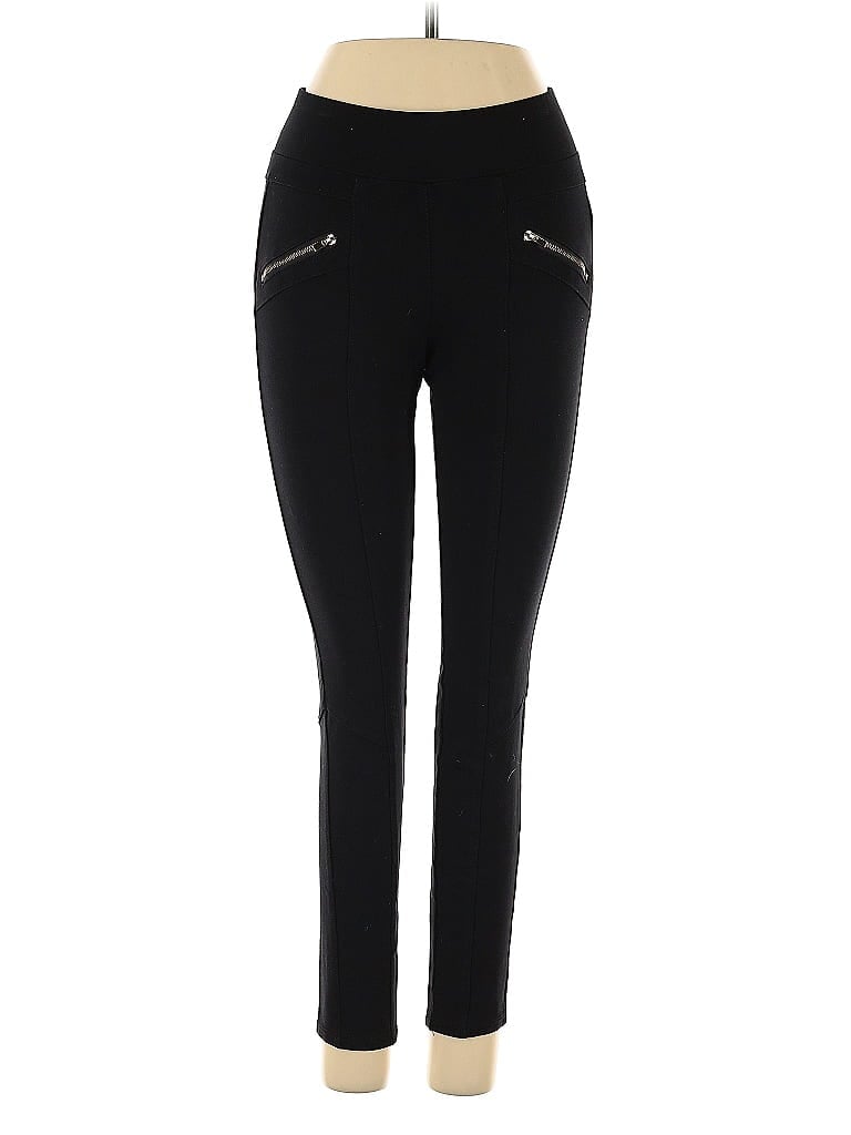 Pre-owned Guess Active Pants In Black