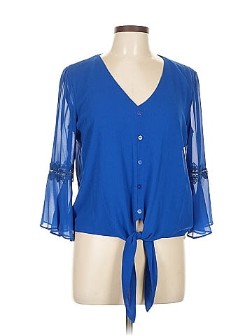 I.N. San Francisco 3/4 Sleeve Blouse (view 1)