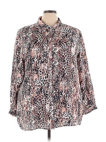 DG^2 by Diane Gilman Long Sleeve Blouse (view 1)