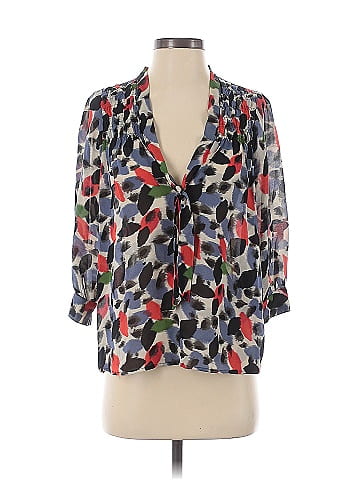 Corey Lynn Calter 3/4 Sleeve Silk Top (view 1)