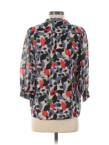 Corey Lynn Calter 3/4 Sleeve Silk Top (view 2)