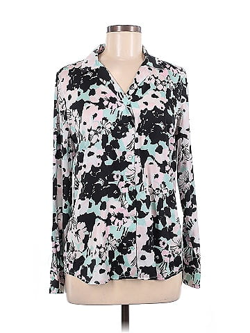 Equipment Long Sleeve Blouse (view 1)