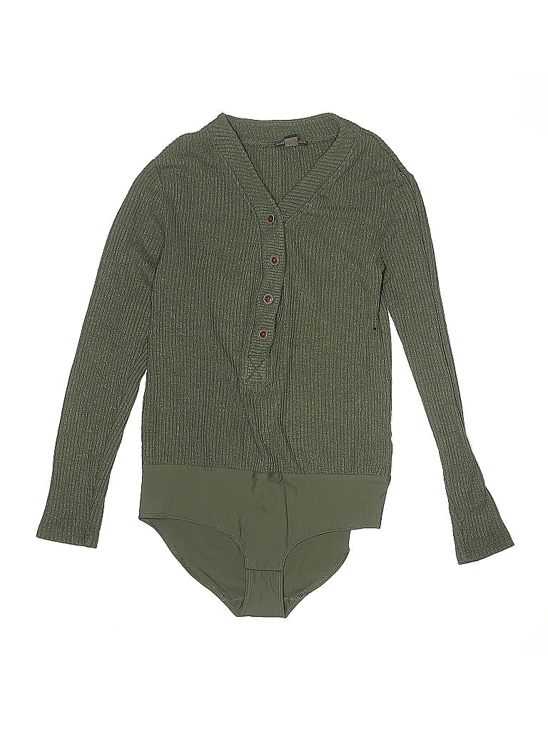 Pre-owned Point Sur Bodysuit In Green