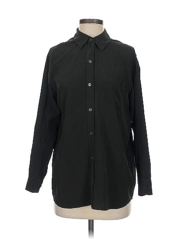 Equipment Long Sleeve Silk Top (view 1)