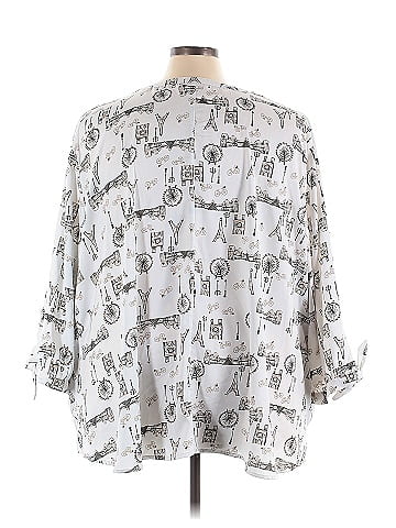 Catherines 3/4 Sleeve Blouse (view 2)
