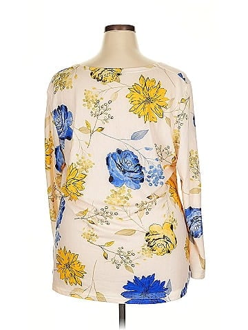 Lily by Firmiana 3/4 Sleeve Henley (view 2)
