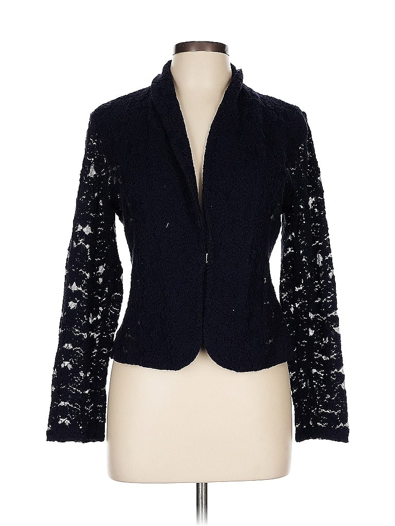 Pre-owned Inc International Concepts Cardigan Sweater In Black