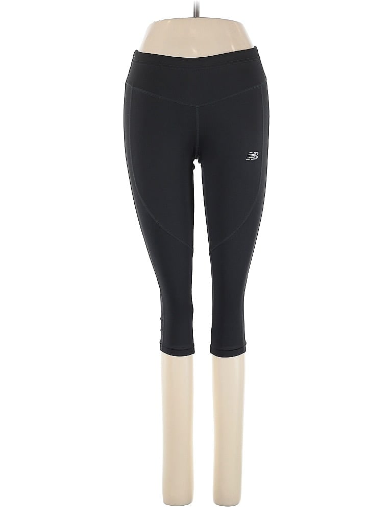 Pre-owned New Balance Active Pants In Black