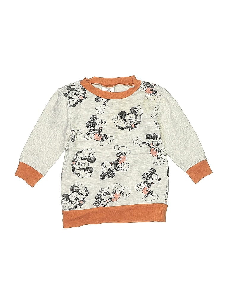 Click to view more detailed imagery on our partner's website Pre-owned Disney Kids' Sweatshirt In White