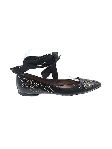 Chloé Leather Stud Flats (view 1)