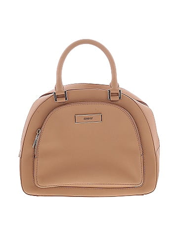 DKNY Leather Satchel (view 1)