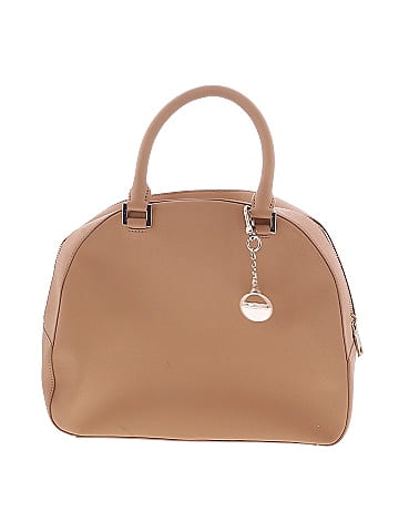 DKNY Leather Satchel (view 2)