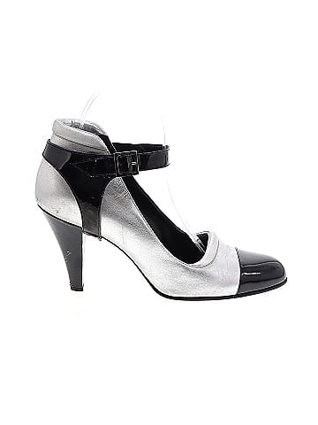 Chanel Leather Mary Jane Heels (view 1)