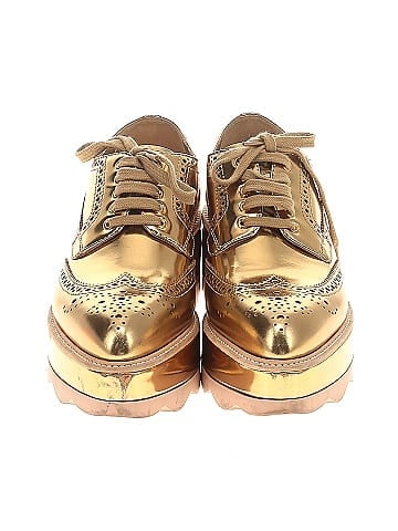 Prada Calfskin Platform Oxfords (view 2)