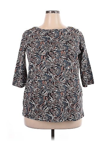 Jessica London 3/4 Sleeve Blouse (view 1)