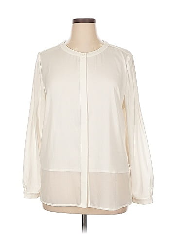 Ann Taylor Long Sleeve Blouse (view 1)