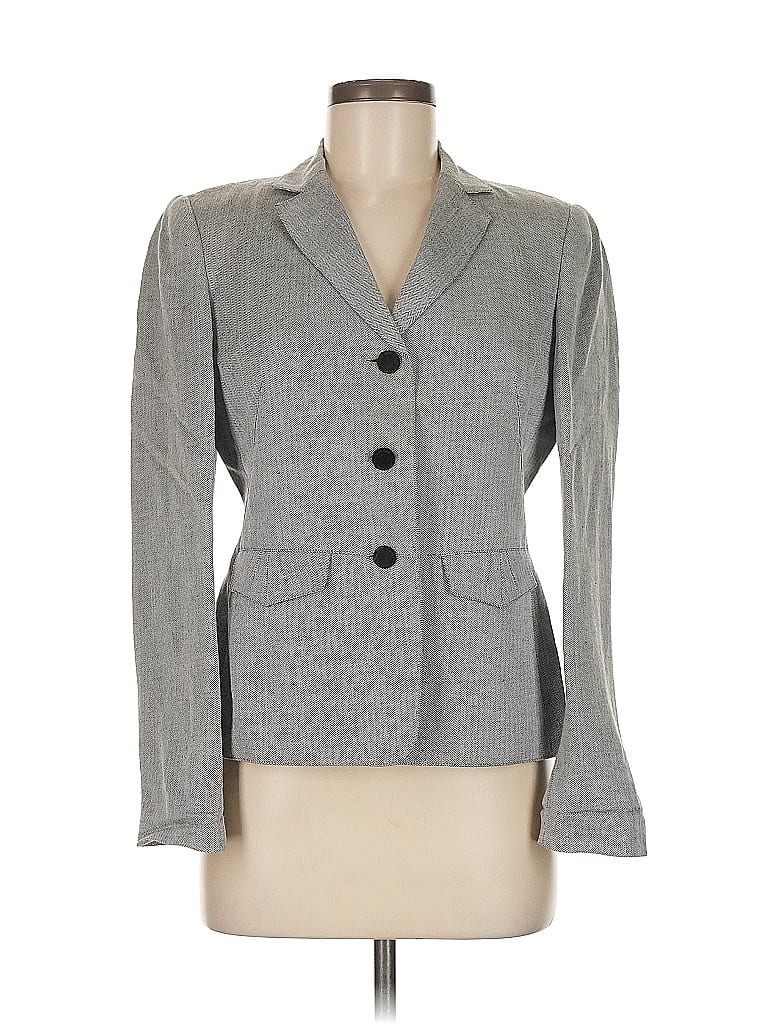 Pre-owned Calvin Klein Blazer Jacket In Gray