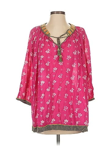 Calypso St. Barth 3/4 Sleeve Blouse (view 1)