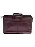 Unbranded 100% Leather Burgundy Brown Leather Laptop Bag One size - photo 1