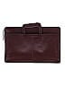 Unbranded 100% Leather Burgundy Brown Leather Laptop Bag One size - photo 2