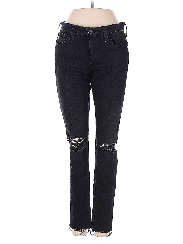 Pre-owned Adriano Goldschmied Jeans In Black