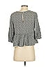 Cooperative 100% Rayon Gray 3/4 Sleeve Top Size S - photo 2