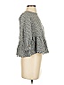 Cooperative 100% Rayon Gray 3/4 Sleeve Top Size S - photo 4