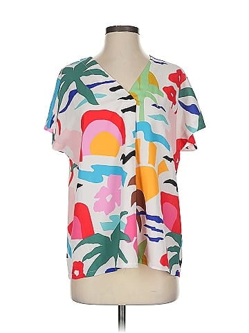 Crosby by Mollie Burch Short Sleeve Blouse (view 1)