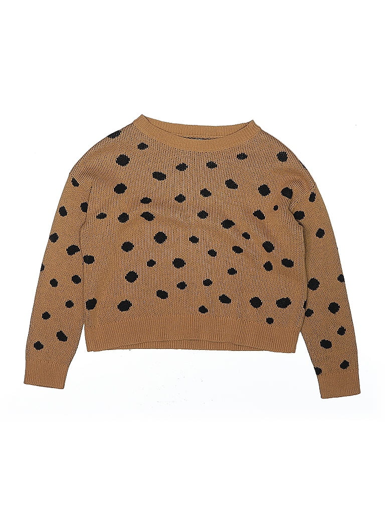 Click to view more detailed imagery on our partner's website Pre-owned 1901 Kids' Pullover Sweater In Brown