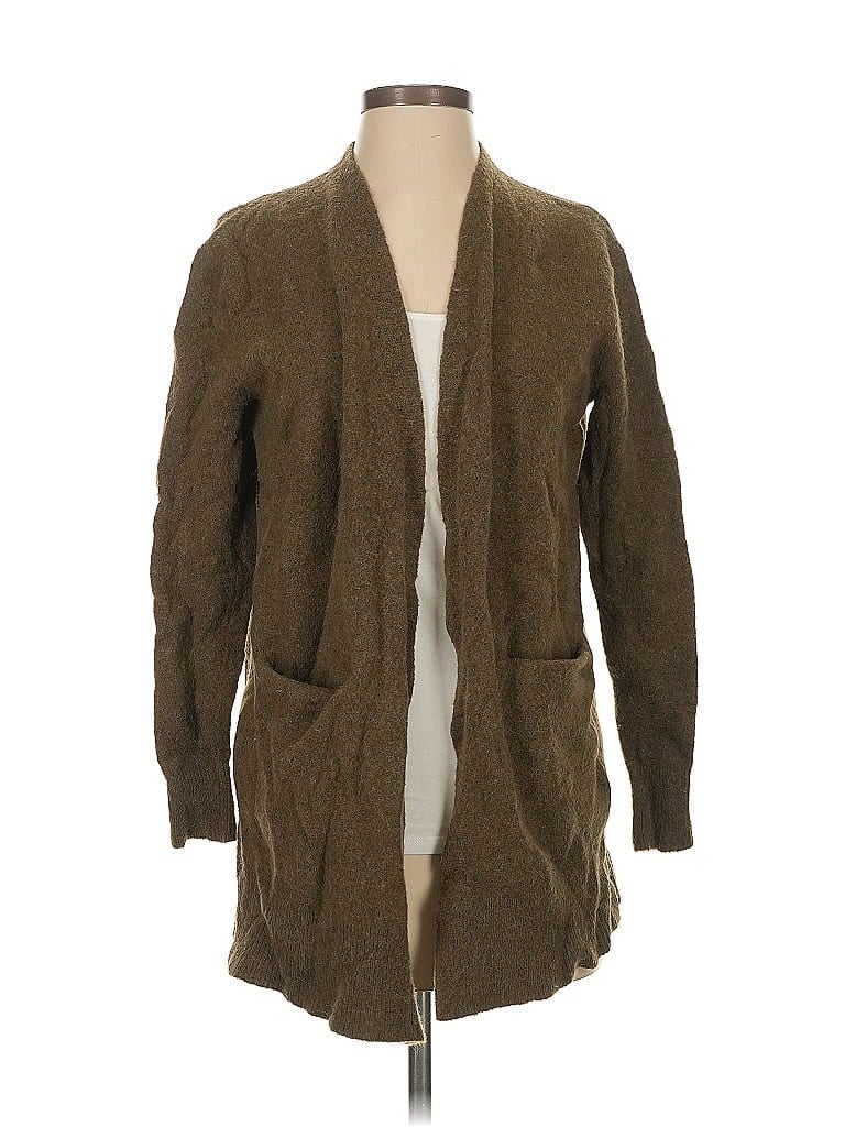 Pre-owned Madewell Cardigan Sweater In Brown