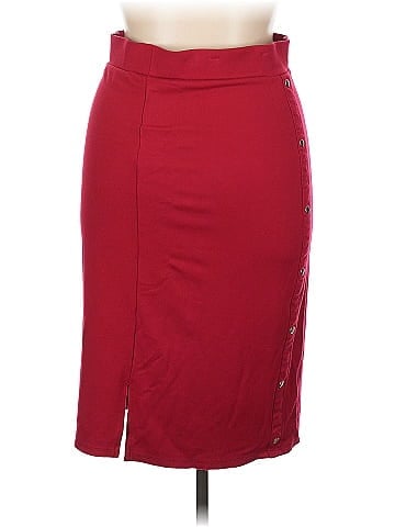 Ashley Blue Formal Skirt (view 2)