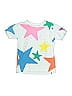 Stella McCartney Stars Green White Printed T-Shirt Size 8 (big kids) - photo 1