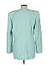 Mystree 100% Cotton Teal Ivory Blazer Size M - photo 2