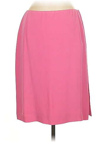 Linda Allard Ellen Tracy Silk Skirt (view 1)