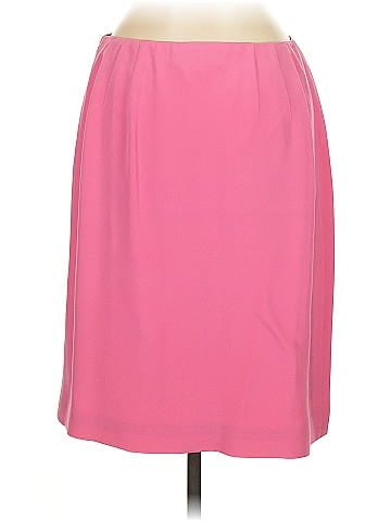 Linda Allard Ellen Tracy Silk Skirt (view 2)