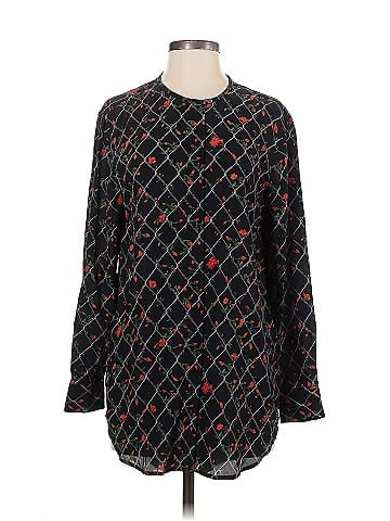 Equipment Long Sleeve Blouse (view 1)